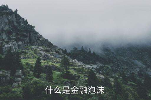 金融行業(yè)泡沫多是什么意思，甚么是金融市場(chǎng)的泡沫現(xiàn)象