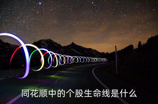 股票生命線是什么，股市里的生命線是什么意思