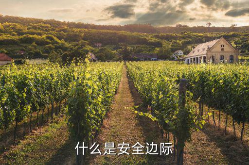 安全邊際它有什么作用，什么是安全邊際