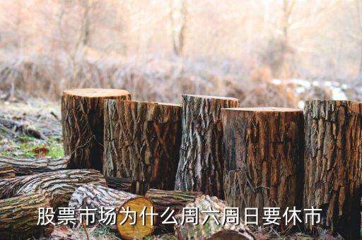 星期六為什么停牌，股票市場(chǎng)為什么周六周日要休市