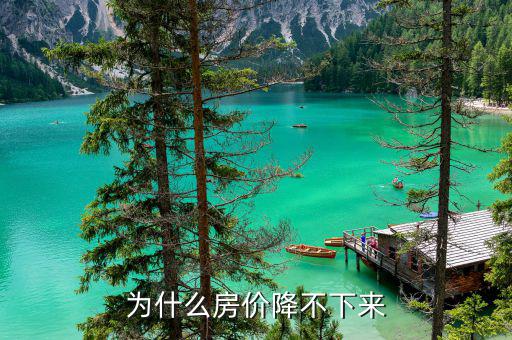 中國為什么不控制房價，為什么房子的價格就控制不下來呢