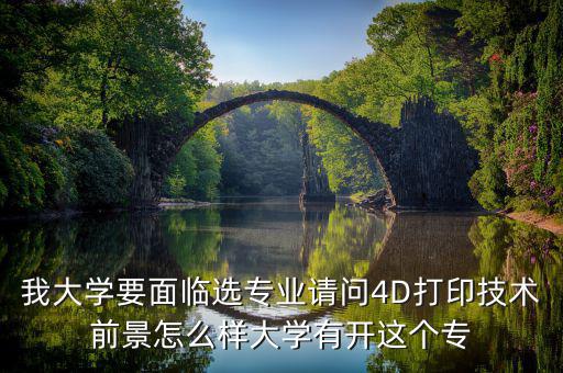 4d打印技術(shù)有什么就業(yè)前景，我大學(xué)要面臨選專業(yè)請問4D打印技術(shù)前景怎么樣大學(xué)有開這個專