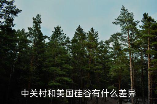 為什么中國(guó)的中關(guān)村變不成美國(guó)的硅谷，中國(guó)硅谷是