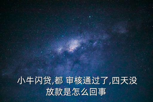 怎么查小牛貸款公司審核,貸款只有滿(mǎn)足其條件才能進(jìn)行貸款