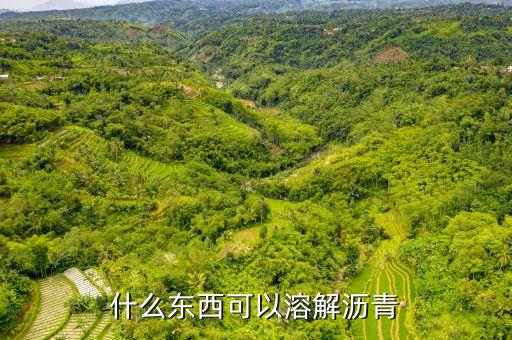 瀝青融解什么，什么可以溶解瀝青