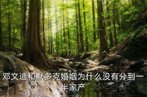 鄧文迪和默多克為什么離婚，默克多與鄧文迪為什么離婚