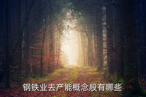 去產(chǎn)能化利好什么板塊，鋼鐵業(yè)去產(chǎn)能概念股有哪些