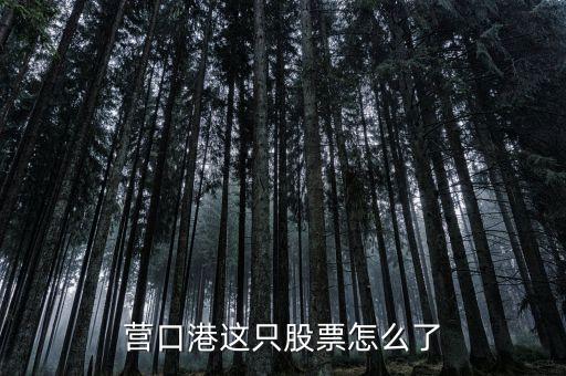 營(yíng)口港為什么不漲，營(yíng)口港現(xiàn)在會(huì)大漲嗎
