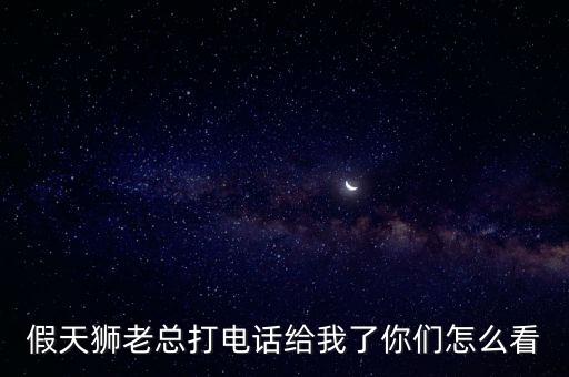 假天獅老總都做什么，深圳文斌及天獅是怎么樣的公司到底干嘛的