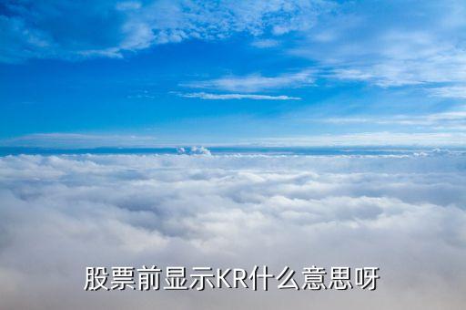 股票tb是什么意思，股票代碼前顯示tb什么意思