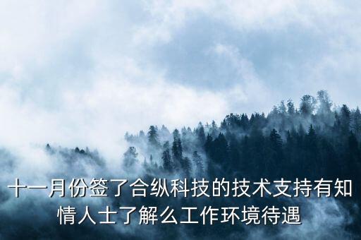 合縱科技是做什么的，合縱科技在那個開發(fā)區(qū)