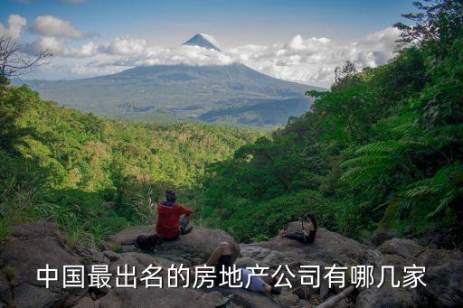 中國最出名的房地產公司有哪幾家