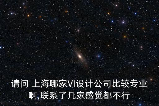 請(qǐng)問(wèn) 上海哪家VI設(shè)計(jì)公司比較專(zhuān)業(yè)啊,聯(lián)系了幾家感覺(jué)都不行