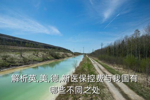 解析英,美,德,新醫(yī)?？刭M與我國有哪些不同之處