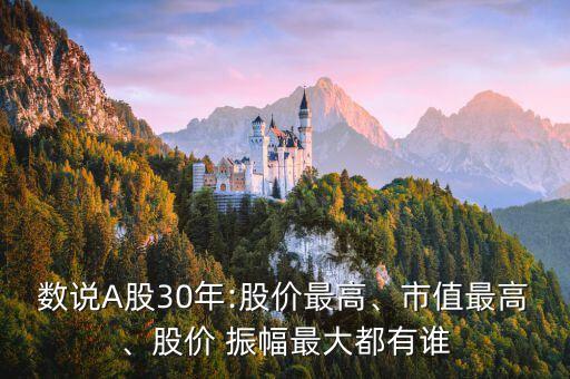 數(shù)說A股30年:股價(jià)最高、市值最高、股價(jià) 振幅最大都有誰(shuí)