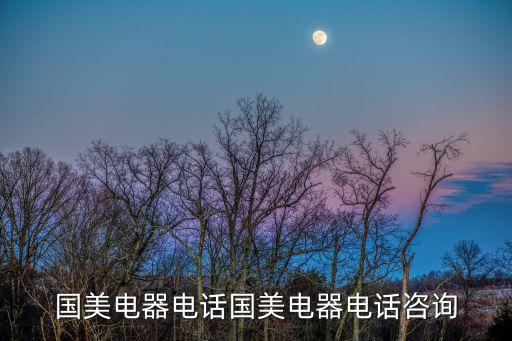 國(guó)美電器電話國(guó)美電器電話咨詢(xún)