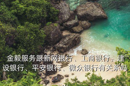  金毅服務(wù)跟新網(wǎng)銀行、工商銀行、建設(shè)銀行、平安銀行、微眾銀行有關(guān)系嗎...