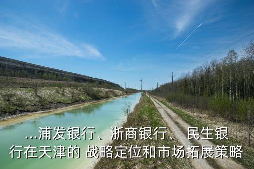 ...浦發(fā)銀行、浙商銀行、 民生銀行在天津的 戰(zhàn)略定位和市場拓展策略