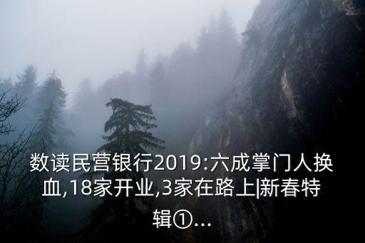 數(shù)讀民營(yíng)銀行2019:六成掌門人換血,18家開(kāi)業(yè),3家在路上|新春特輯①...