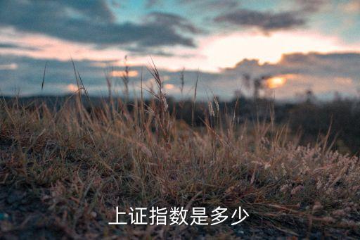上證指數是多少