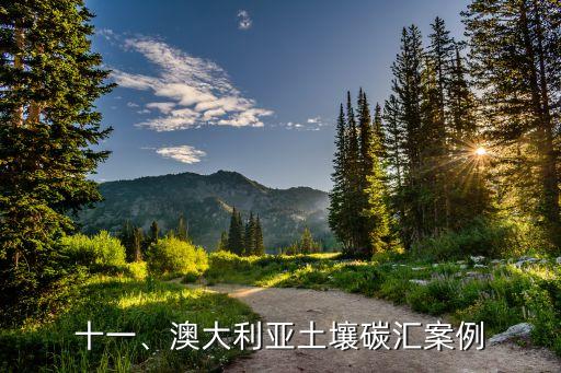 十一、澳大利亞土壤碳匯案例
