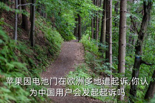 蘋(píng)果因電池門在歐洲多地遭起訴,你認(rèn)為中國(guó)用戶會(huì)發(fā)起起訴嗎