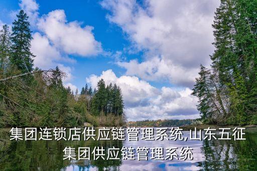 雙匯集團連鎖店供應(yīng)鏈管理系統(tǒng),山東五征集團供應(yīng)鏈管理系統(tǒng)