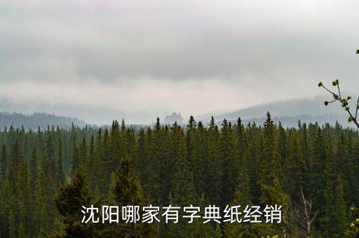  沈陽(yáng)哪家有字典紙經(jīng)銷(xiāo)