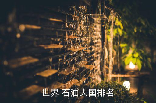 中國石油儲(chǔ)存最多的國家是,世界儲(chǔ)存石油最多的國家排名